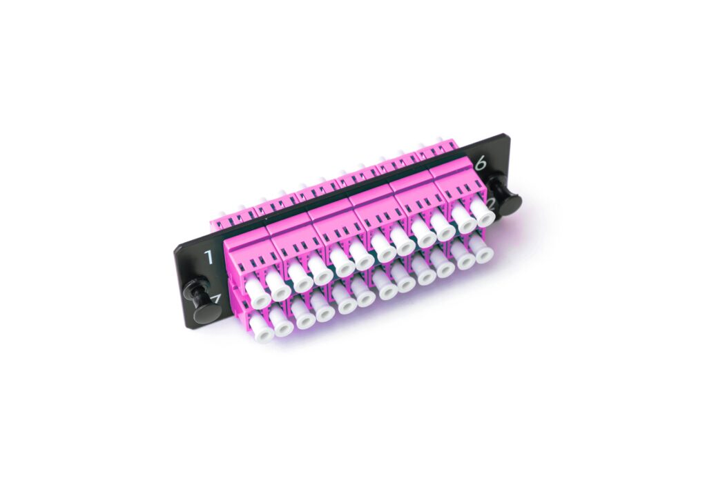 12xLC duplex adapter plate