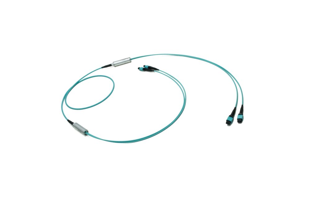 2x24f MTP to 2x24f MTP 48-fiber Duralino trunk cable
