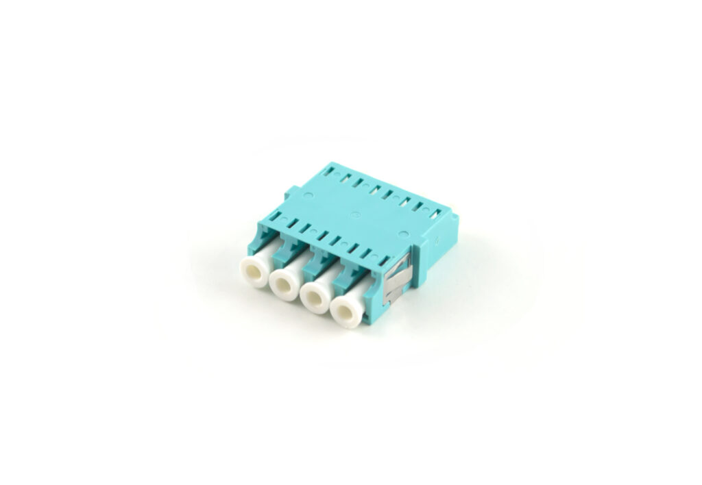 LC duplex or quad adapters