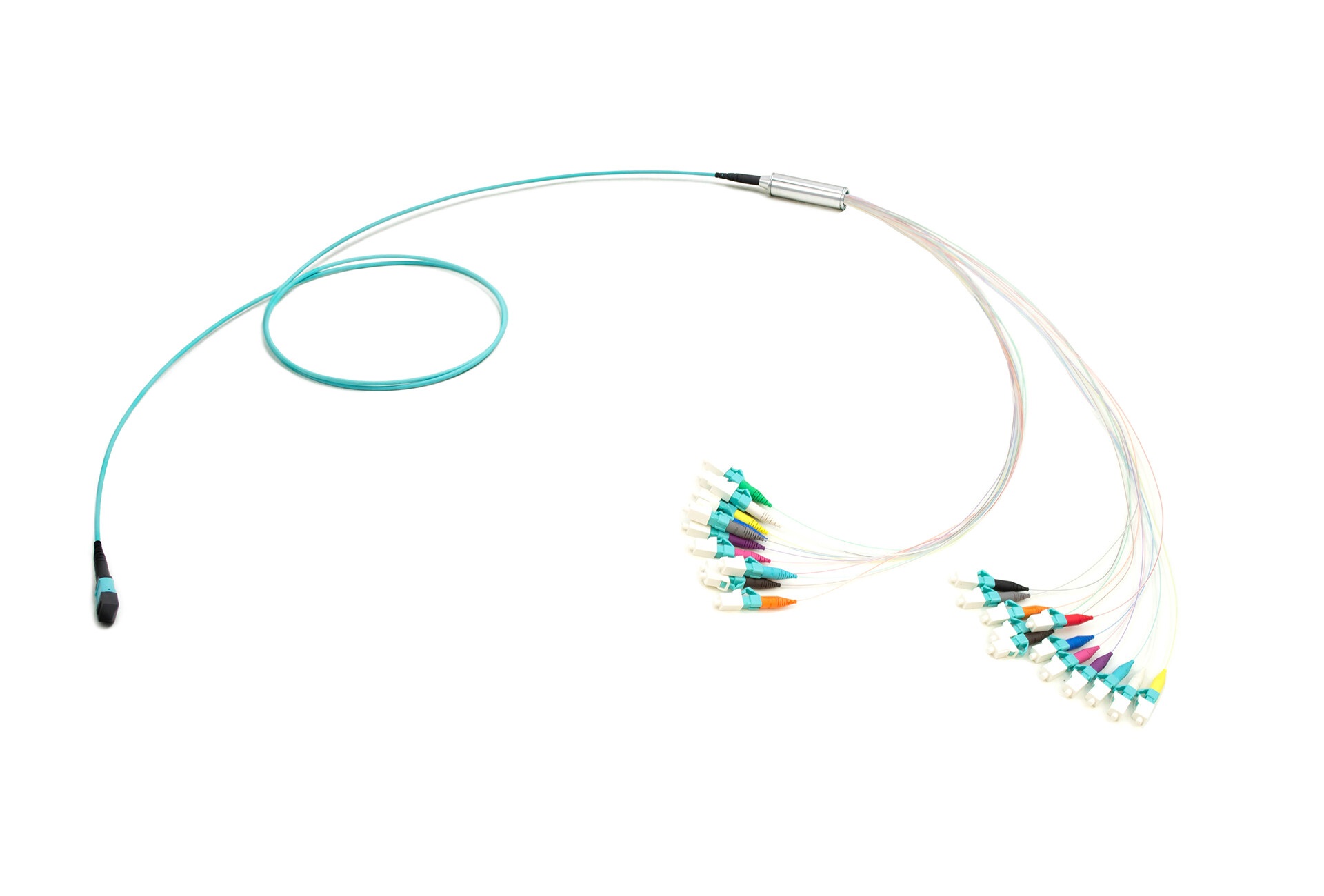 MTP – LC 24-fiber Duralino fanout – 900um