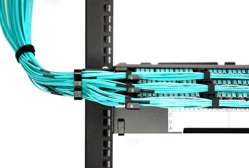 VERTEX 1U 19″ High-density panel, 12-module capacity