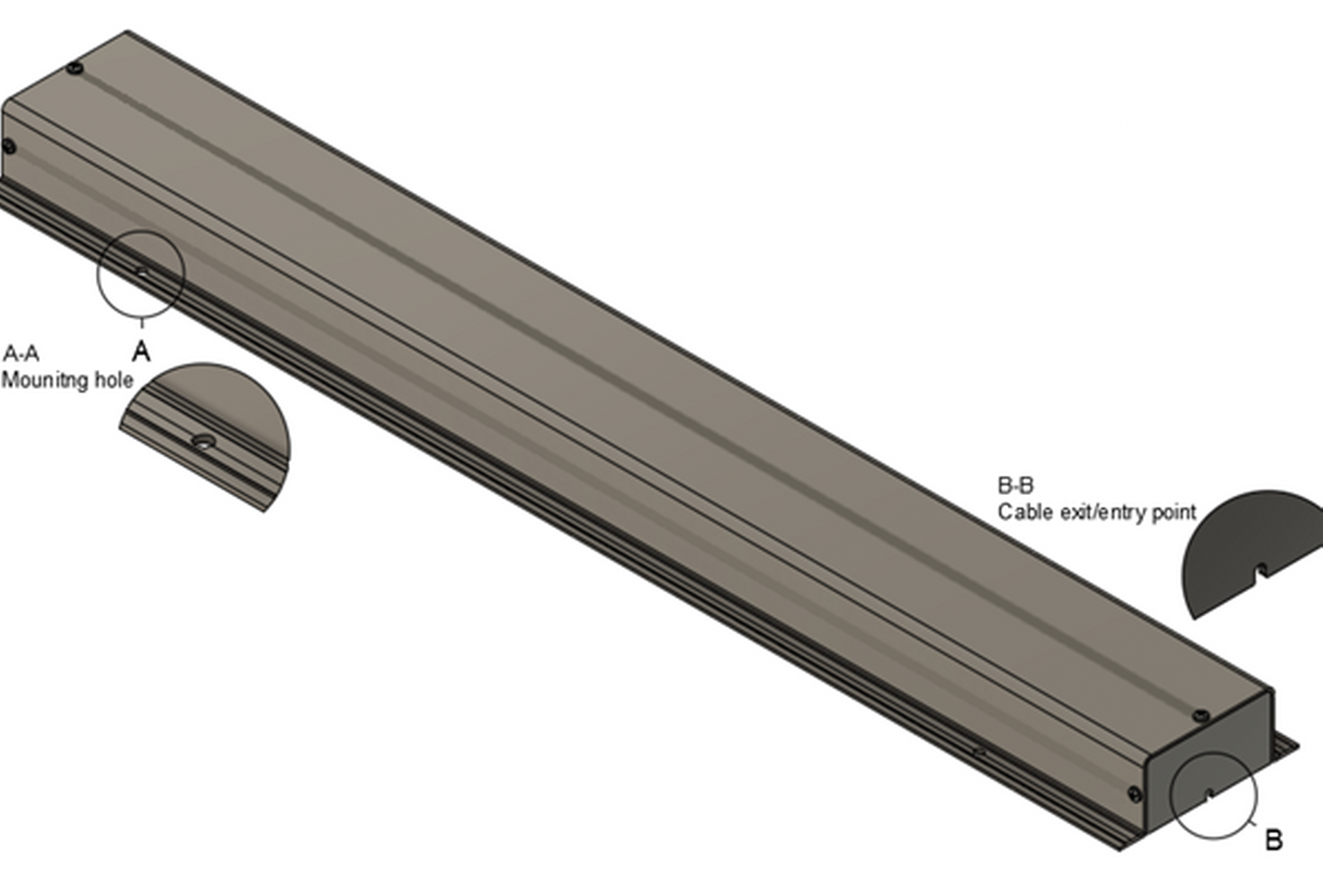 OPC-02 Outdoor Protective Cover for SC-01 strain sensor