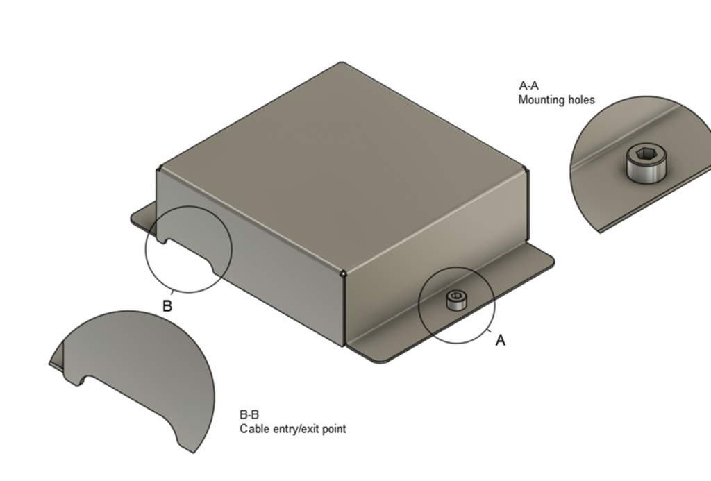 OPC-03 Outdoor Protective Cover for SAA-04 accelerometer